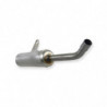 Silencieux 2 temps pour YAMAHA YZ 125 (06-21) Longueur : 250mm 