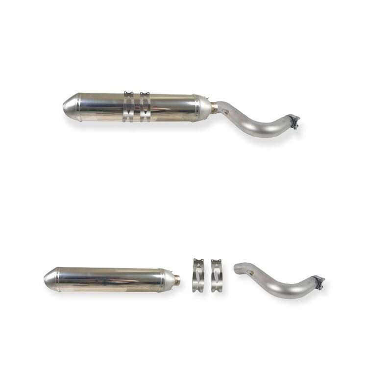 Silencieux simple sortie 4 temps pour YAMAHA RAPTOR 700 STD (06-14) Inox / Whisper 