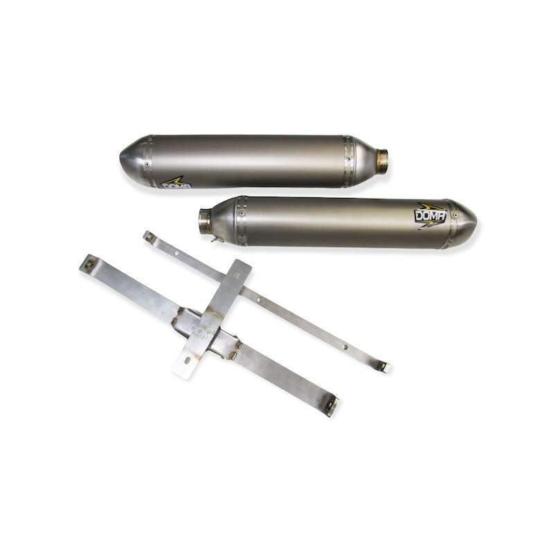 Silencieux 4 temps pour YAMAHA YXZ 1000 R (16-19) Inox Twin 