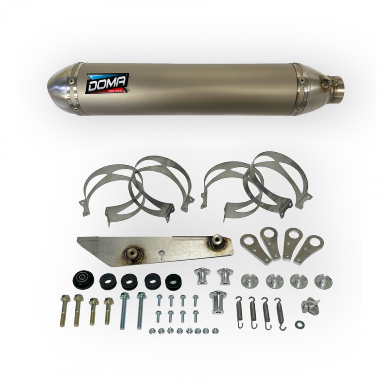 4-Stroke Silencer for YAMAHA RAPTOR 700 (15-24) Aluminium (Twin)