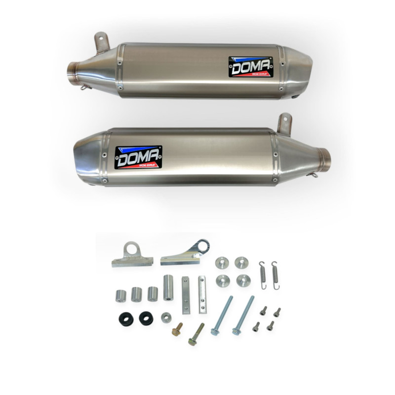 4-Stroke ACS Silencer for twin system LAEGER'S (frame) and YFZ450R engine YZF450 (2023-2025) 