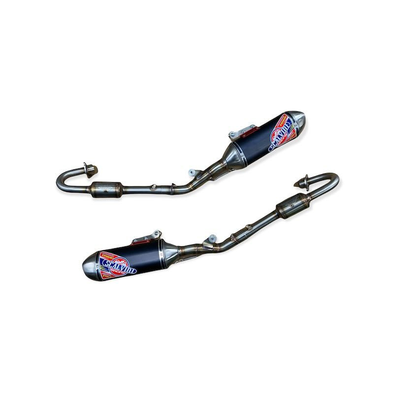 LIGNE COMPLETE SCALVINI CRF250 18/20 SILENCIEUX   