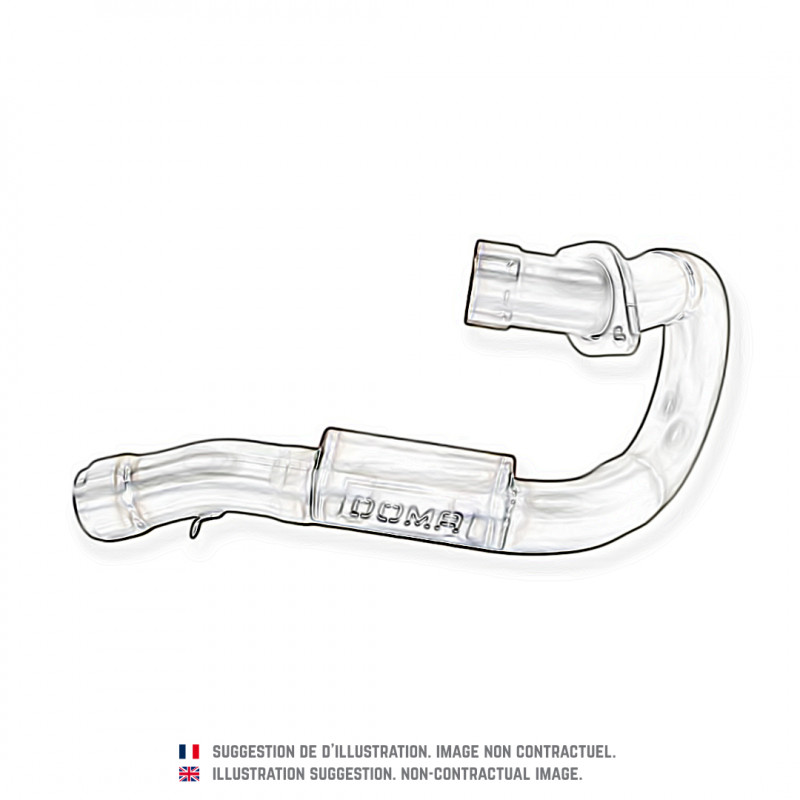 4-stroke Front Pipe for HONDA CRF 250 R (2014) Bomb