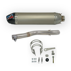 4-Stroke Silencer for YAMAHA RAPTOR 350 (04-10) Aluminium / Carbon