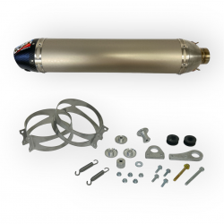 4-Stroke Silencer for KTM 450 ATV and 505 ATV(09-10) Aluminium / Carbone